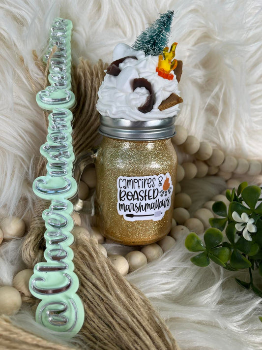 Mason Jar Decor Campfires Hot Chocolate Mini Mug