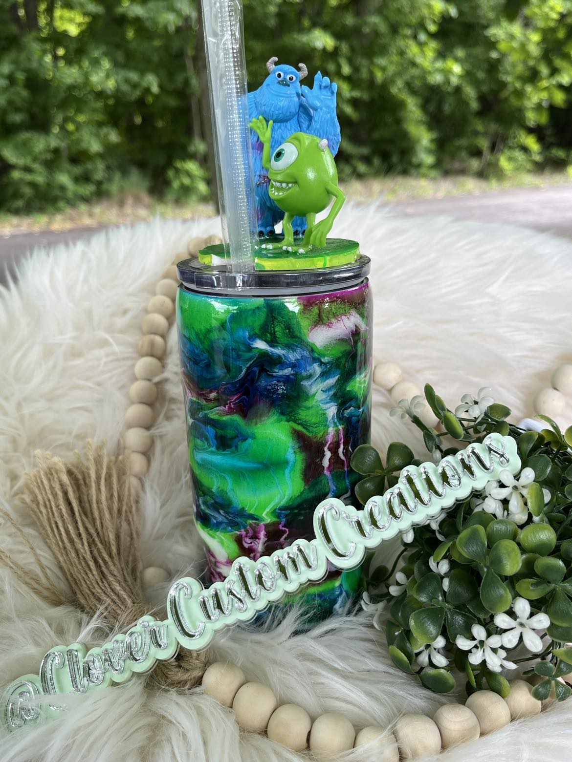 12oz Monsters Inc Tumbler